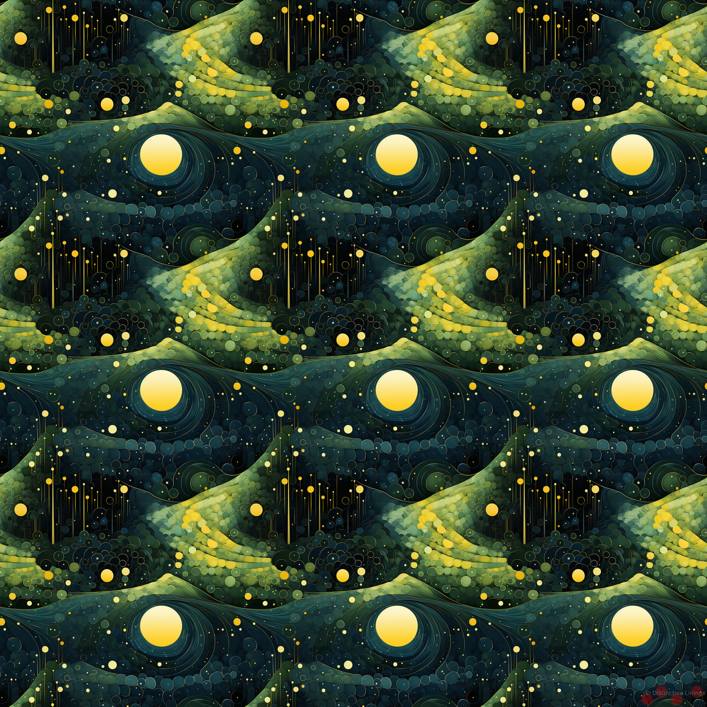 Astrological Pointillism Noir