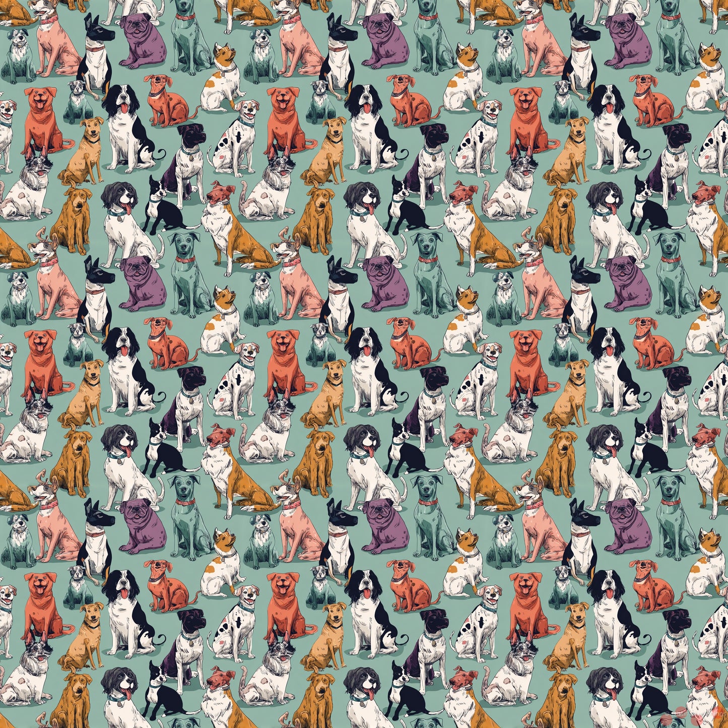Colorful Canine Style