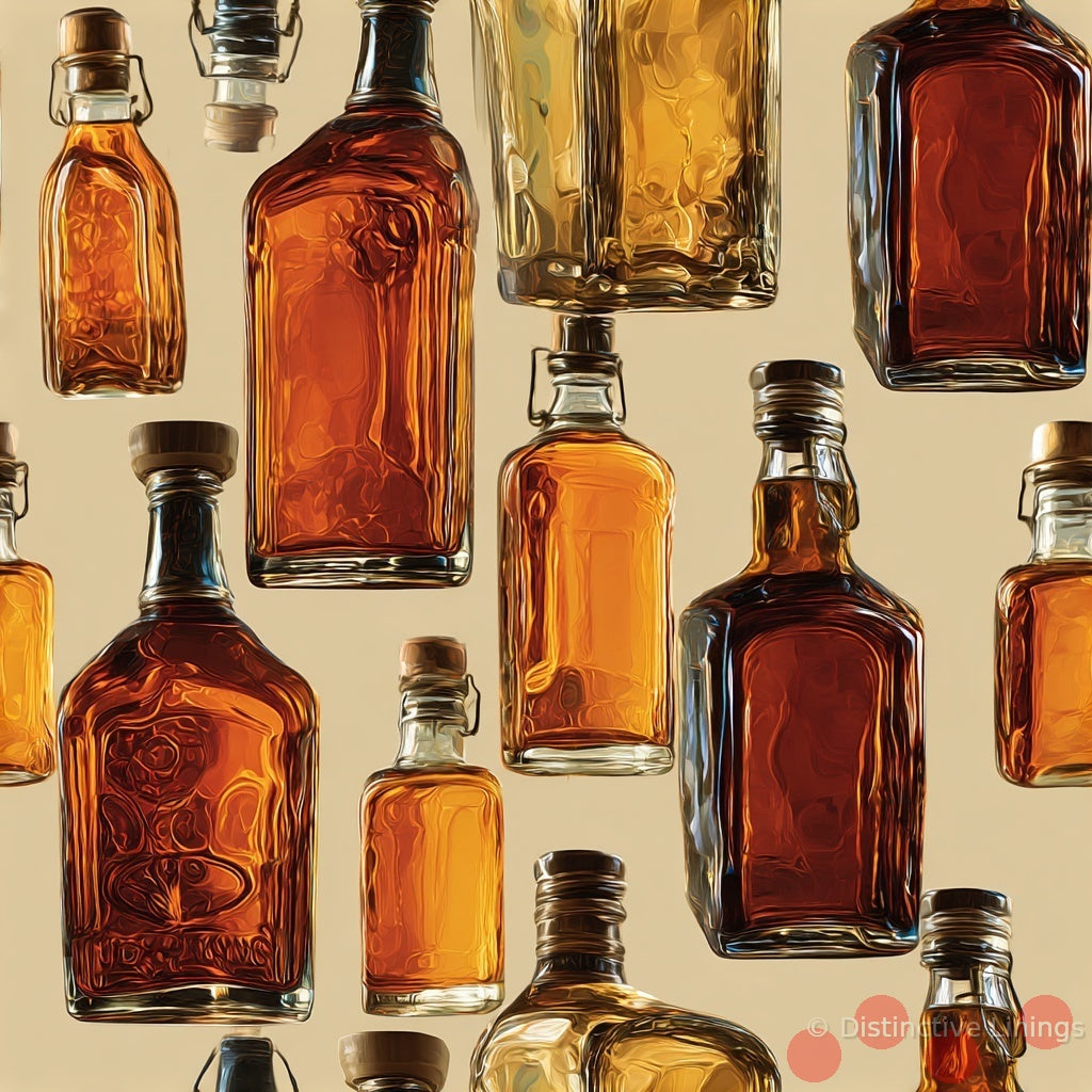 Amber Flasks Elegance