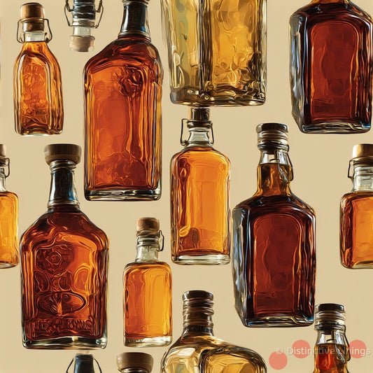 Amber Flasks Elegance