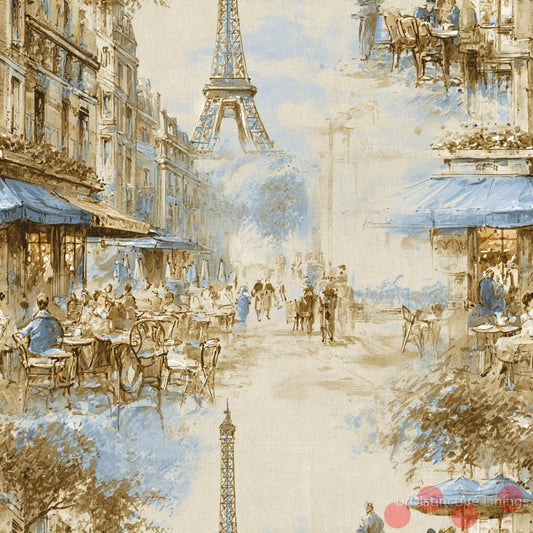 Sepia Boulevard Elegance