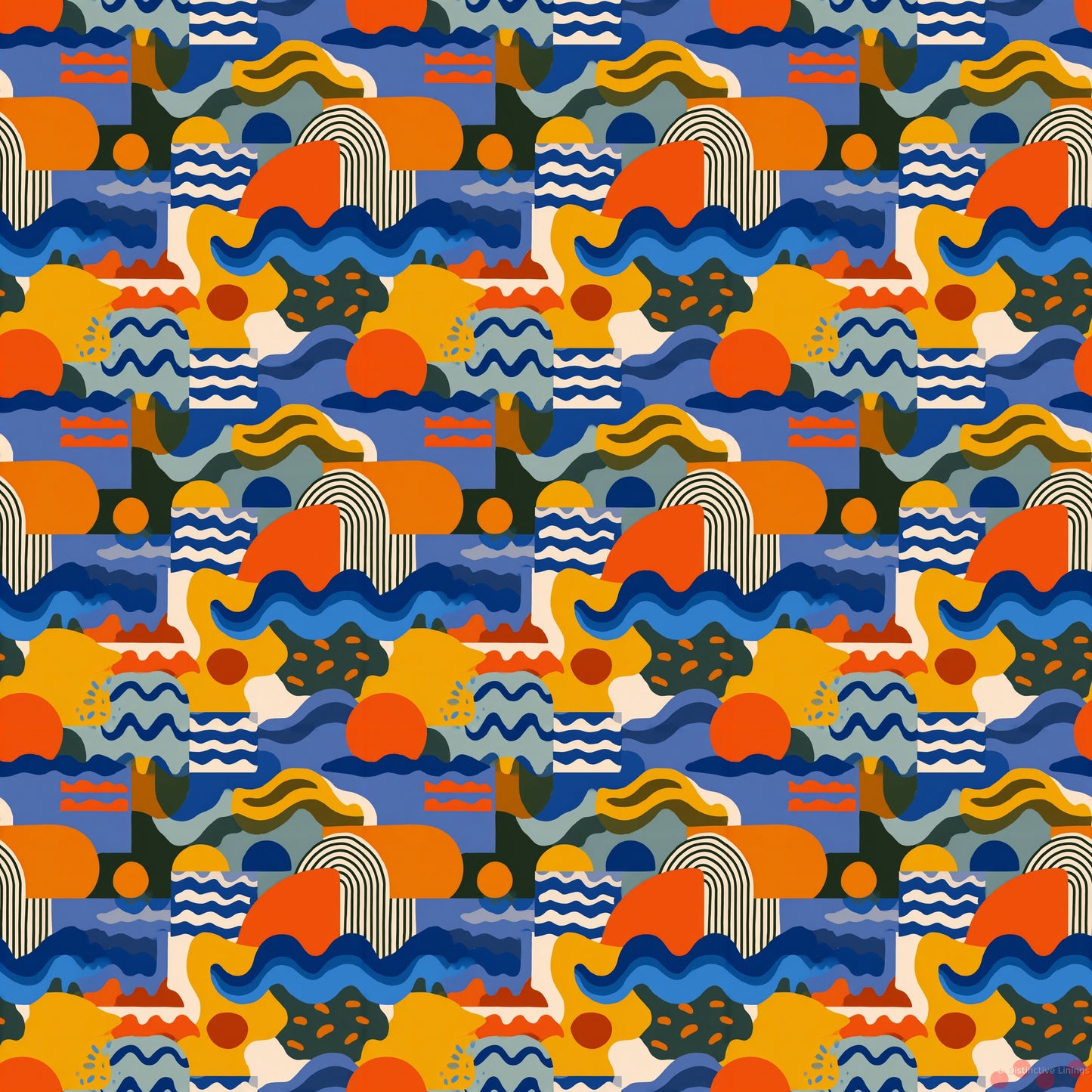 Geometric Mediterranean Waves