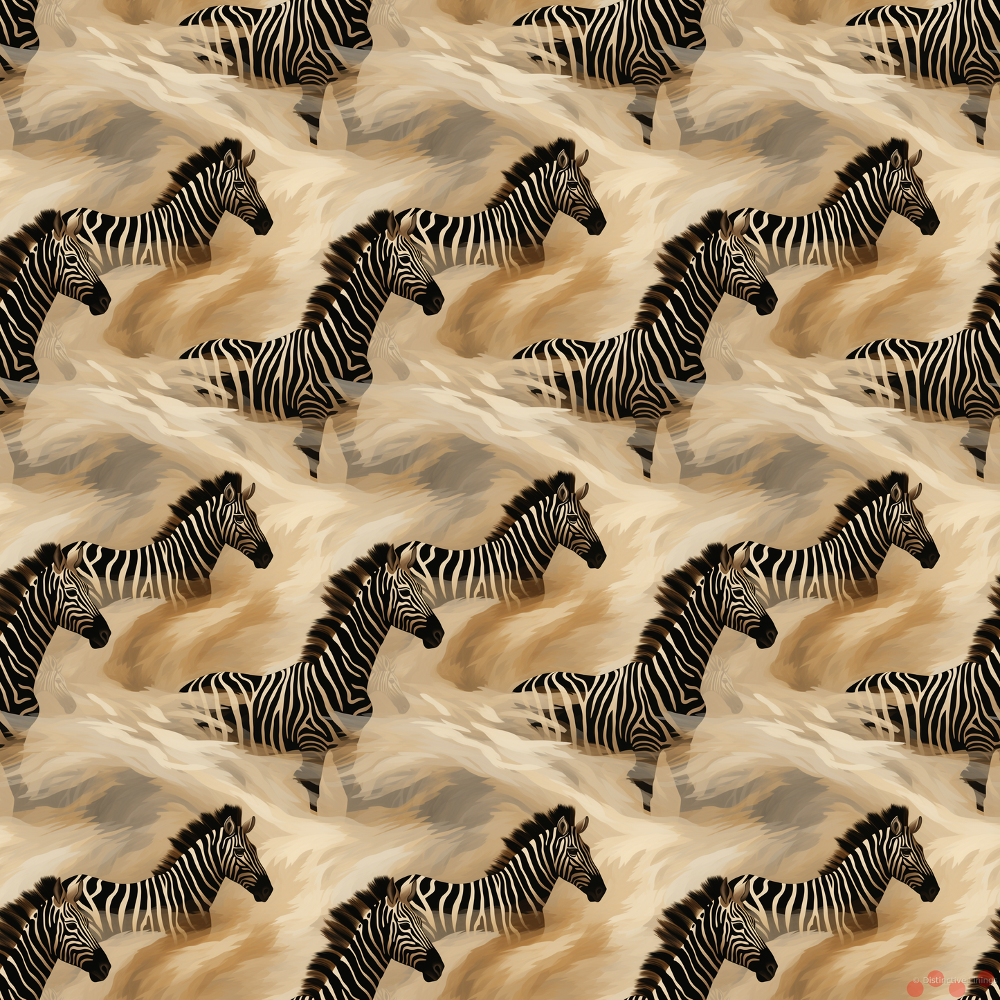 Zebra Contemporary Contrast