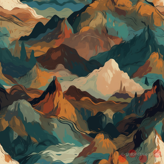 Epic Mountain Impressionism