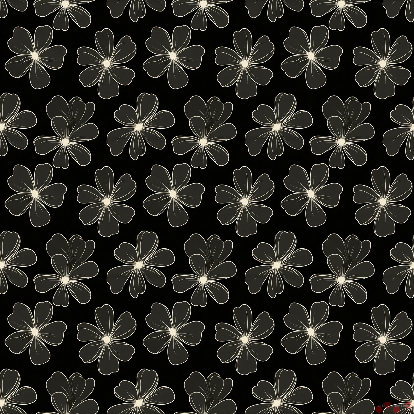 Shadow Daisy Elegance