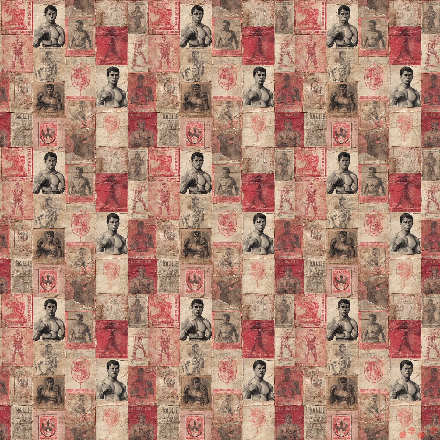 Vintage Combat Collage