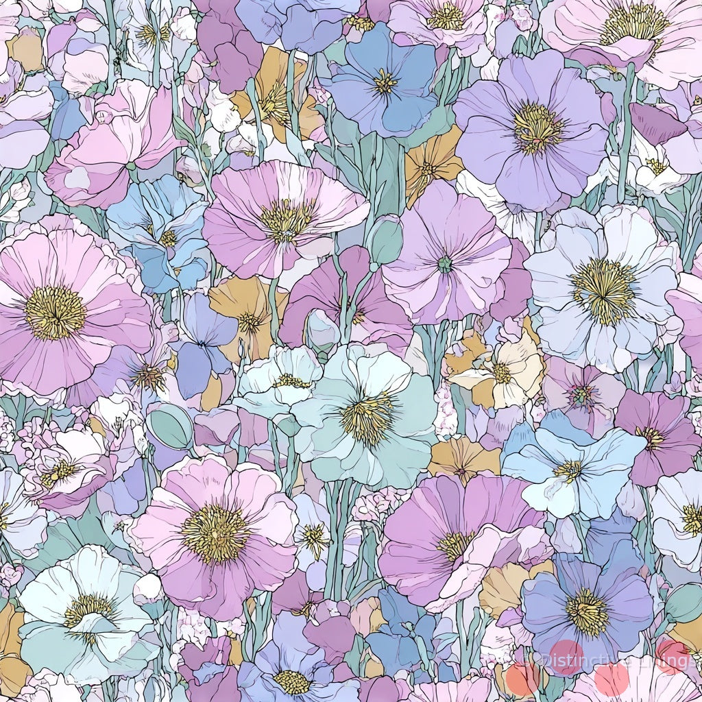 Pastel Poppy Elegance
