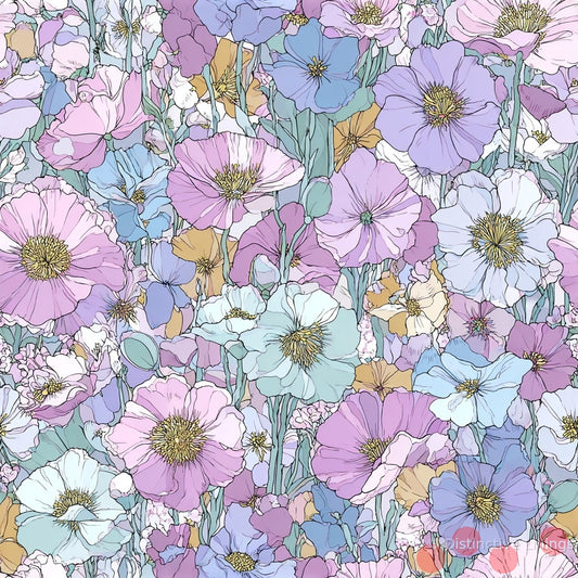 Pastel Poppy Elegance