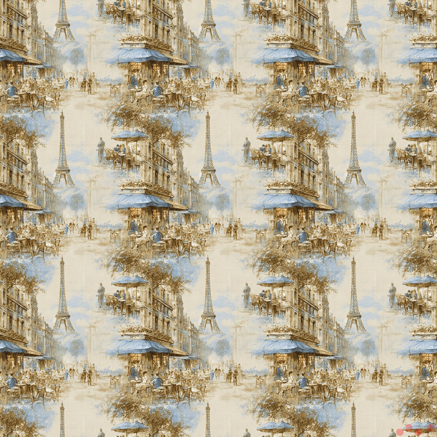 Sepia Boulevard Elegance