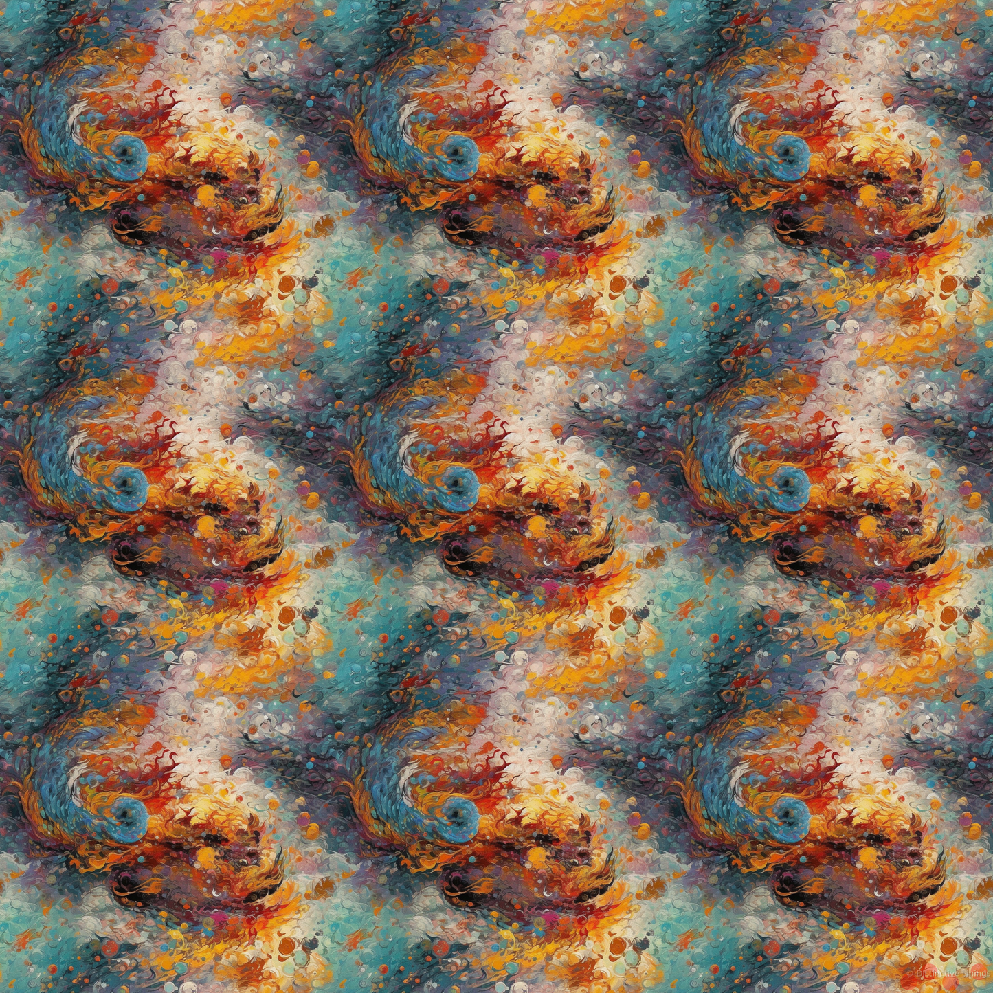 Dragon Cloudscape Swirl