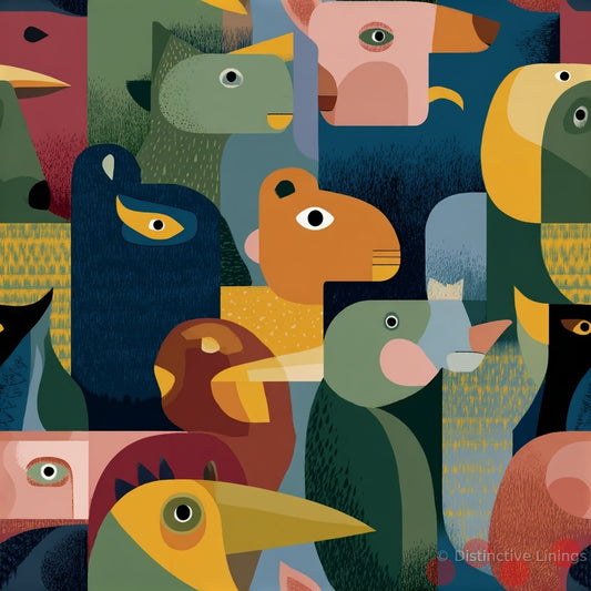 Cubist Avian Essence