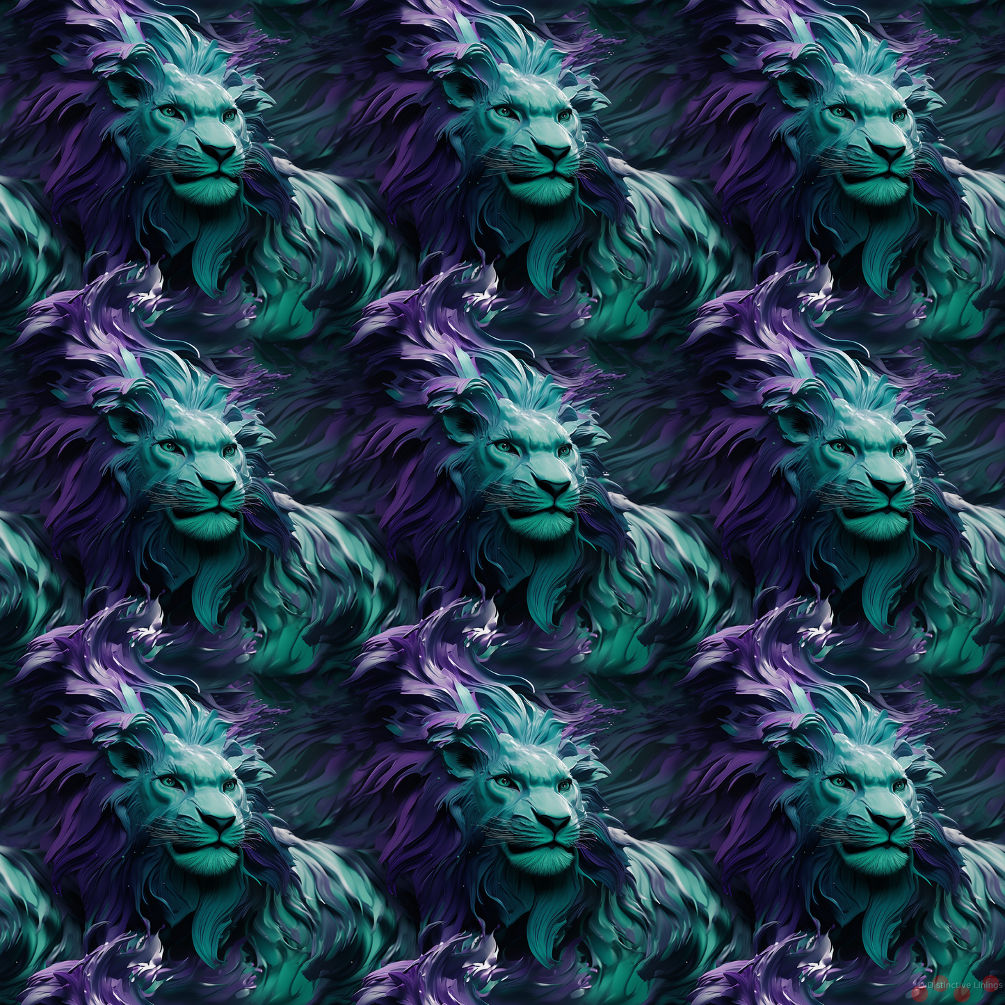 Emerald Abstract Roar