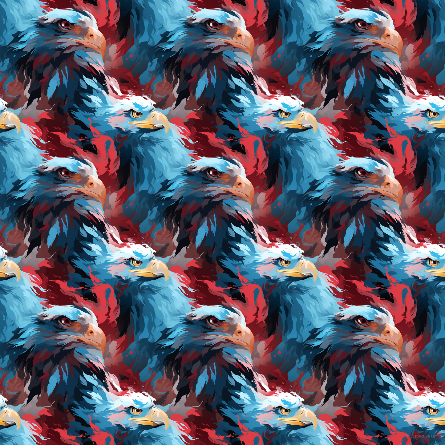 Bald Eagle Fauvism Spectrum