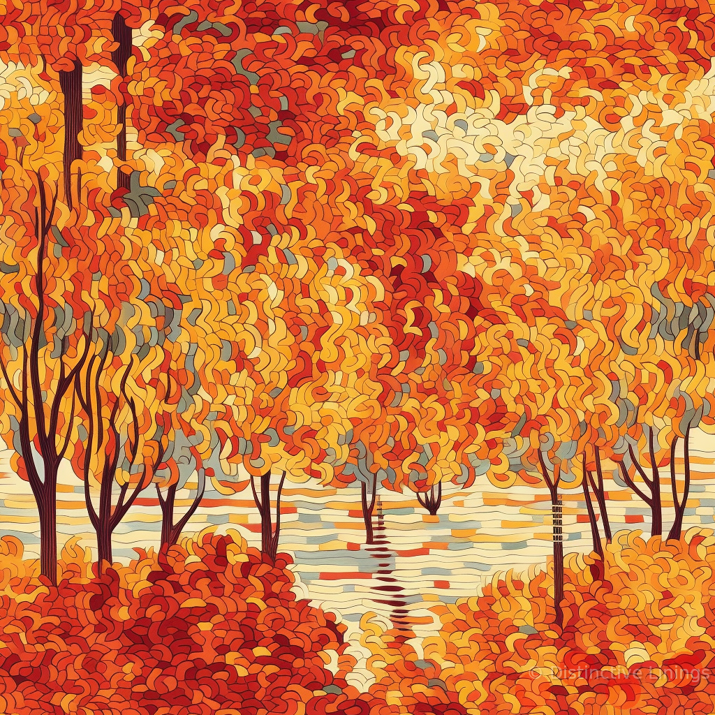 Autumn Neo-Impressionist Fusion