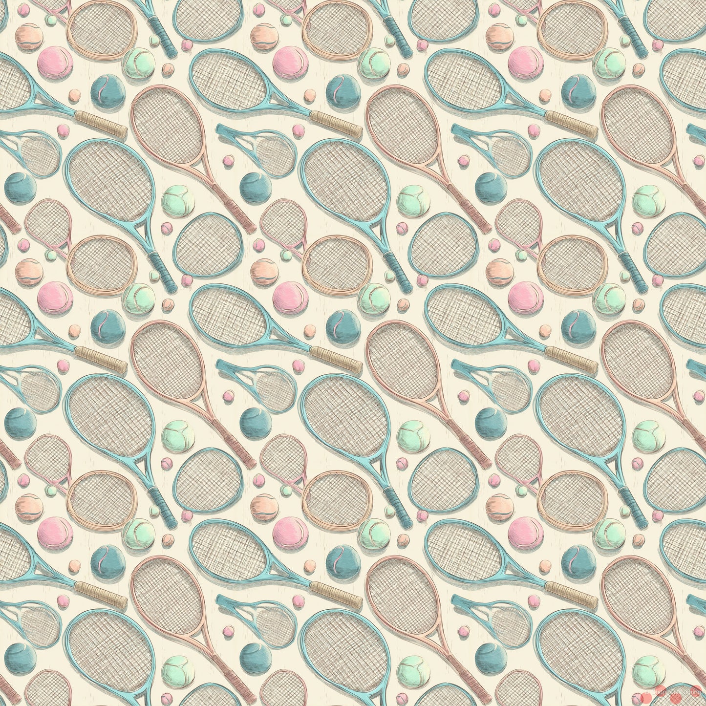 Pastel Court Chic