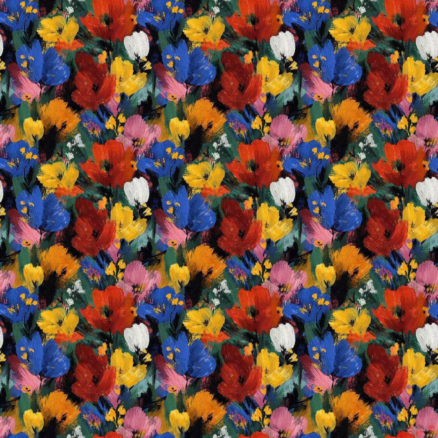 Impasto Bloom Elegance
