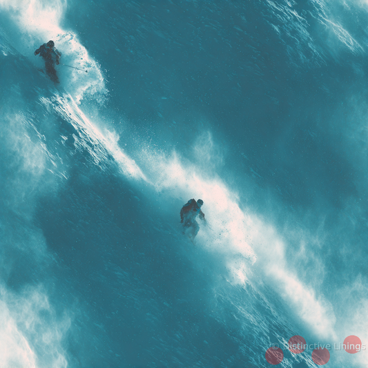 Powder Descent Elegance